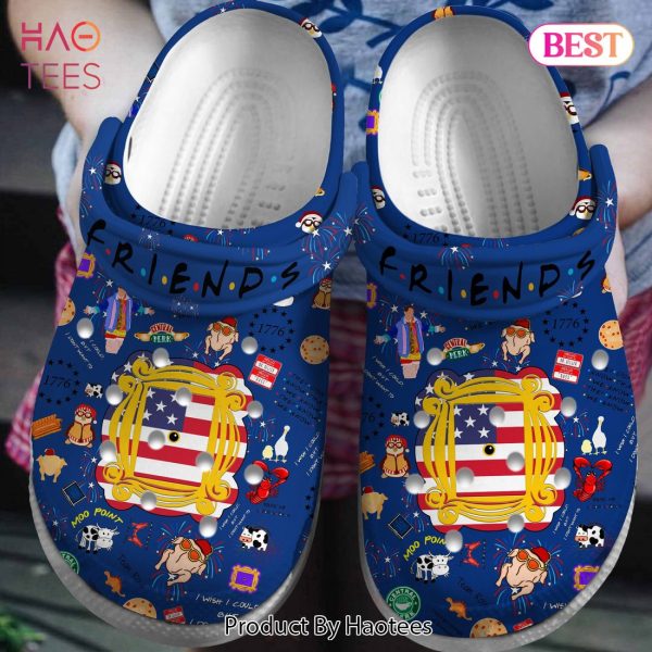 Friends TV Series Crocs Crocband Clogs Shoes Comfortable For Men Women and Kids