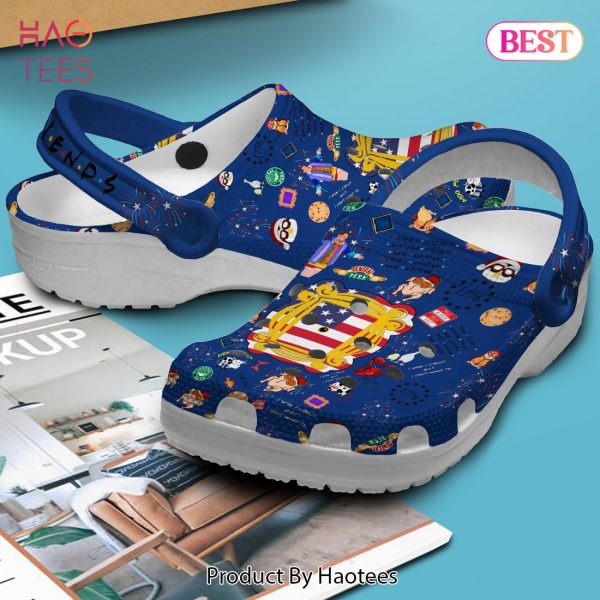 Friends TV Series Crocs Crocband Clogs Shoes Comfortable For Men Women and Kids