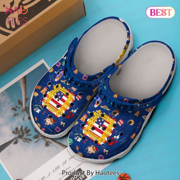 Friends TV Series Crocs Crocband Clogs Shoes Comfortable For Men Women and Kids