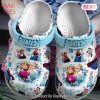 Frog Hippie Floral Sign 5 Gift For Lover Rubber clog Shoes Comfy Footwear Exclusive