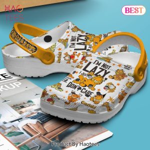 Garfield Movie Crocs Crocband Clogs Shoes Comfortable For Men Women and Kids