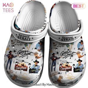 George Strait Music Crocs Crocband Clogs Shoes Comfortable For Men Women and Kids
