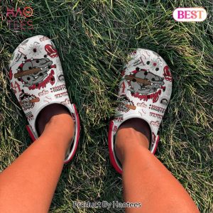 Georgia Bulldogs Football NCAA Sport Crocs Crocband Clogs Shoes Comfortable For Men Women and Kids