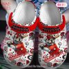 Georgia Bulldogs NCAA Sport Crocs Crocband Clogs Shoes Comfortable For Men Women and Kids