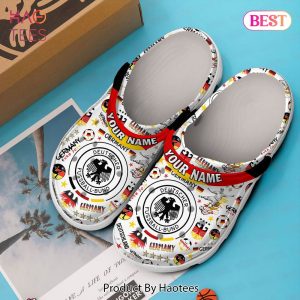 Germany Euro 2024 Crocs Crocband Clogs Shoes Comfortable For Men Women and Kids
