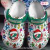 Grateful Dead Music Crocs Crocband Clogs Shoes Comfortable For Men Women and Kids
