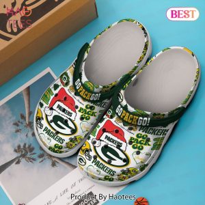 Green Bay Packers NFL Sport Crocs Crocband Clogs Shoes Comfortable For Men Women and Kids