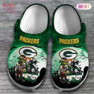 Green Bay Packers NFL Sport Crocs Crocband Clogs Shoes Comfortable For Men Women and Kids Exclusive