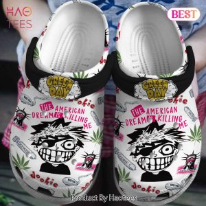 Green Day Band Music Crocs Crocband Clogs Shoes Comfortable For Men Women and Kids