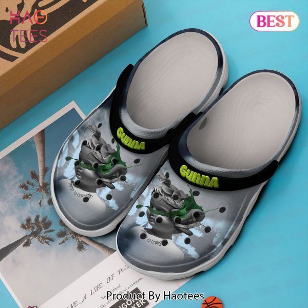 Gunna Rapper Music Crocs Crocband Clogs Shoes Comfortable For Men Women and Kids