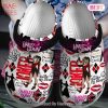 Harley Quinn Movie Crocs Crocband Clogs Shoes Comfortable For Men Women and Kids Exclusive