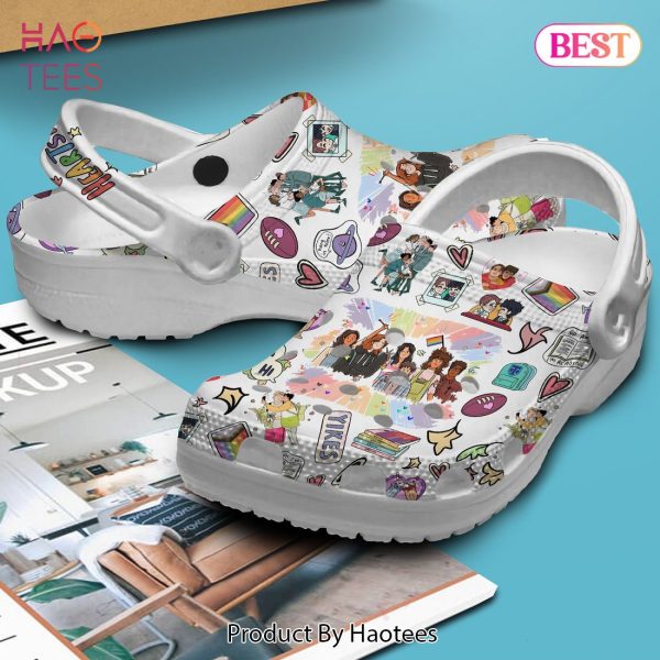 Heartstopper TV Series Crocs Crocband Clogs Shoes Comfortable For Men Women and Kids