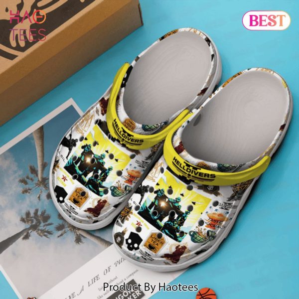 Helldivers Game Crocs Crocband Clogs Shoes Comfortable For Men Women and Kids