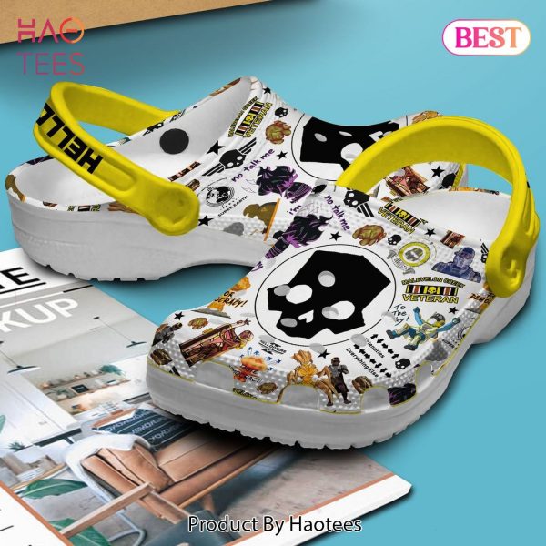 Helldivers Games Crocs Crocband Clogs Shoes Comfortable For Men Women and Kids
