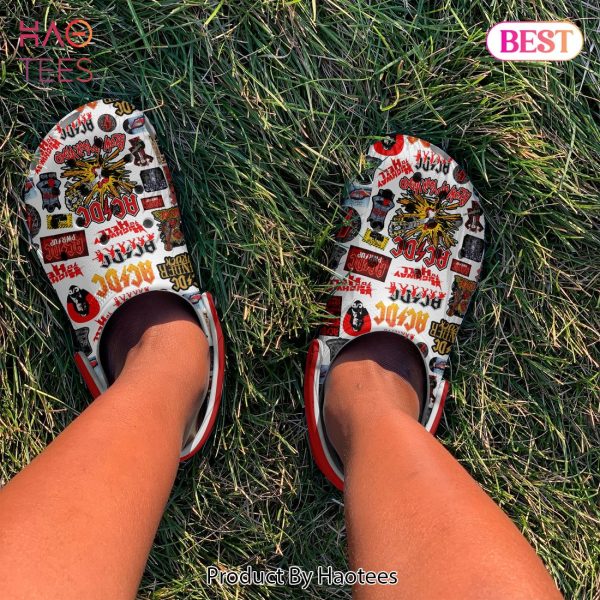 Highway to Hell AC DC Music Crocs Crocband Clogs Shoes Comfortable For Men Women and Kids