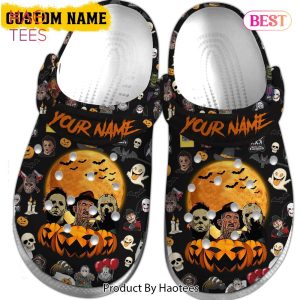 Horror Movie Characters Movie Crocs Crocband Clogs Shoes Comfortable For Men Women and Kids Exclusive