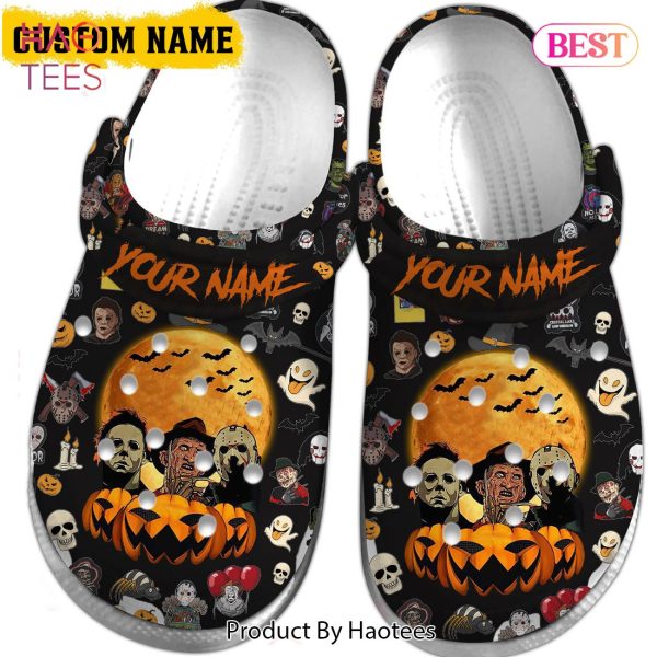 Horror Movie Characters Movie Crocs Crocband Clogs Shoes Comfortable For Men Women and Kids Exclusive