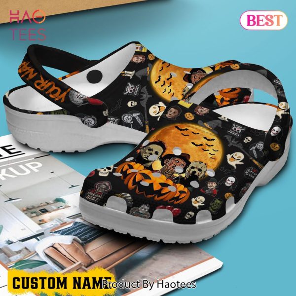 Horror Movie Characters Movie Crocs Crocband Clogs Shoes Comfortable For Men Women and Kids Exclusive