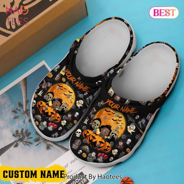 Horror Movie Characters Movie Crocs Crocband Clogs Shoes Comfortable For Men Women and Kids Exclusive