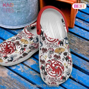 House Of The Dragon TV Series Crocs Crocband Clogs Shoes Comfortable For Men Women and Kids