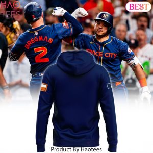 Houston Astros MLB Logo Design Hoodie