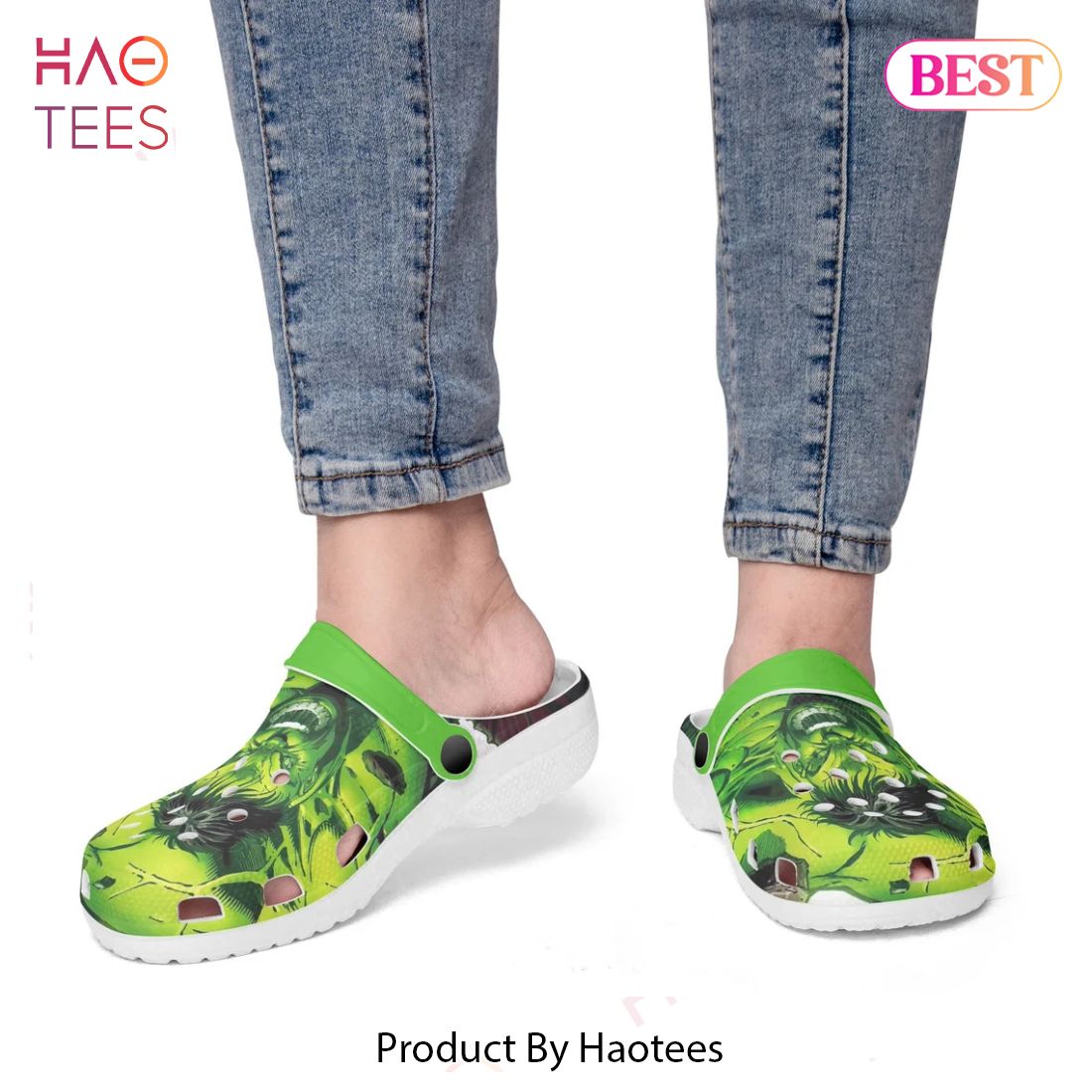 Hulk Movie Crocs Crocband Shoes Clogs Custom Name For Men Women and Kids Exclusive Hulk Movie Crocs Crocband Shoes Clogs Custom Name For Men Women and Kids Exclusive