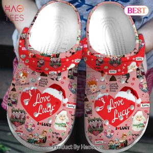 I Love Lucy TV Series Crocs Crocband Clogs Shoes Comfortable For Men Women and Kids