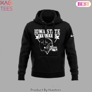 Iowa State Cyclones 2024 Football Black Hoodie