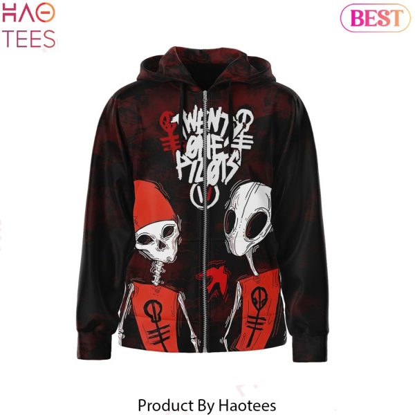 Ive Got Two Faces Blurry The One Im Not – Twenty One Pilots Design Zip Hoodie