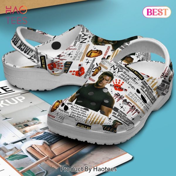 Jack Reacher Movie Crocs Crocband Clogs Shoes Comfortable For Men Women and Kids