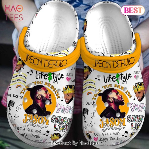 Jason Derulo Music Crocs Crocband Clogs Shoes Comfortable For Men Women and Kids