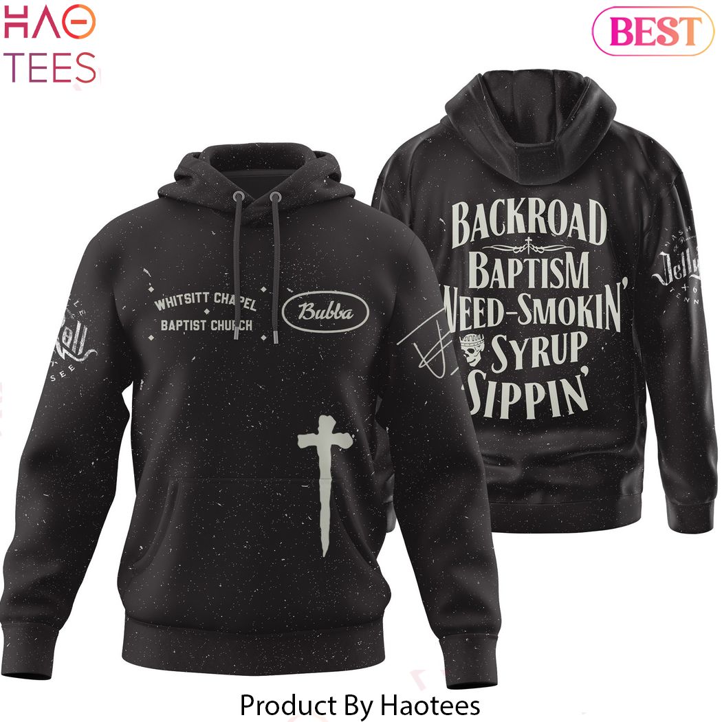 Jelly Roll Backroad Baptism Tour Hoodie