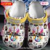 Jerry Garcia Music Crocs Crocband Clogs Shoes Comfortable For Men Women and Kids