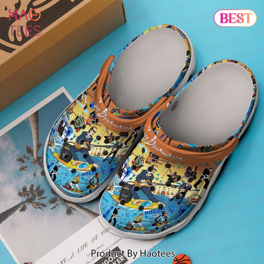 Joe Bonamassa Music Crocs Crocband Clogs Shoes Comfortable For Men Women and Kids Joe Bonamassa Music Crocs Crocband Clogs Shoes Comfortable For Men Women and Kids