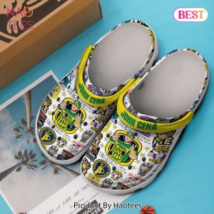 John Cena WWE SportCrocs Crocband Clogs Shoes Comfortable For Men Women and Kids