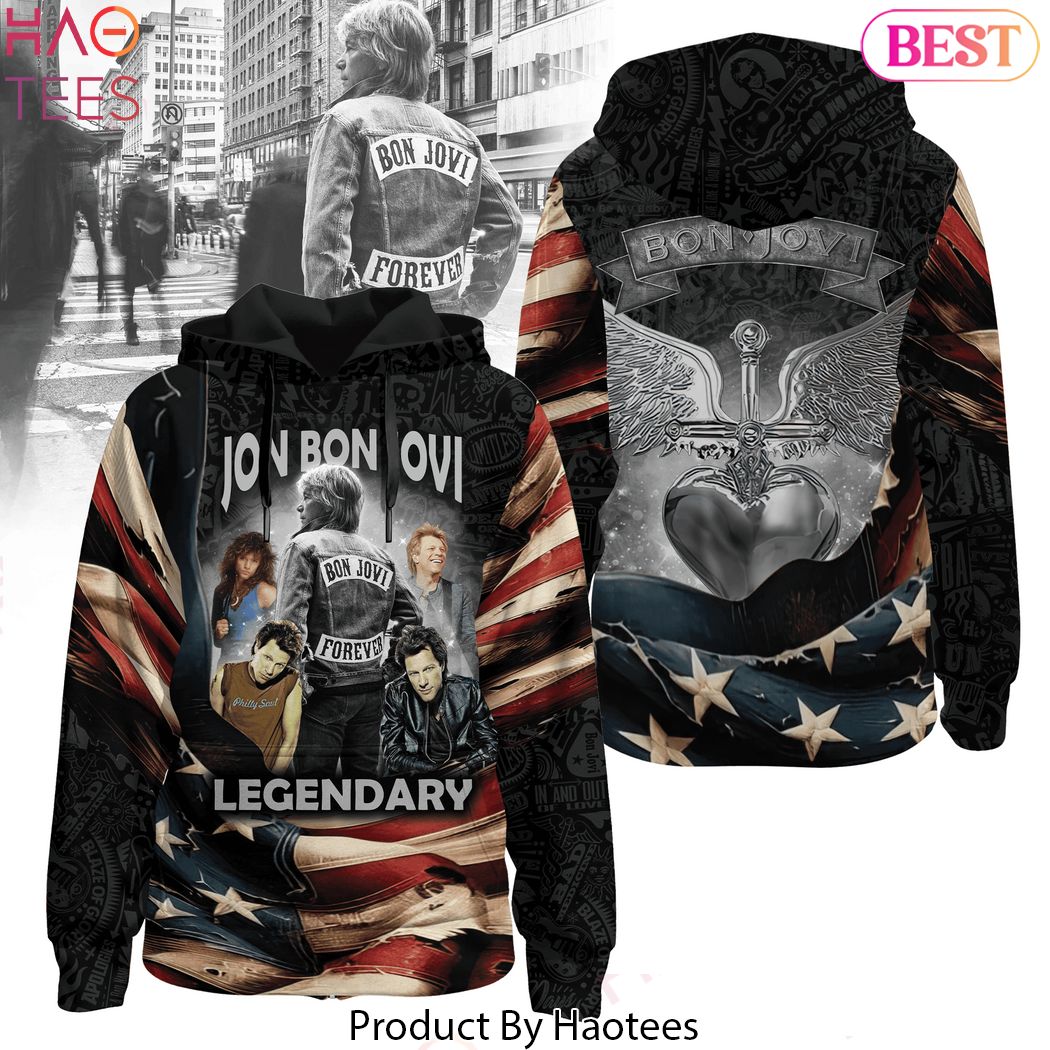 Jon Bon Jovi Legendary Special Design Hoodie