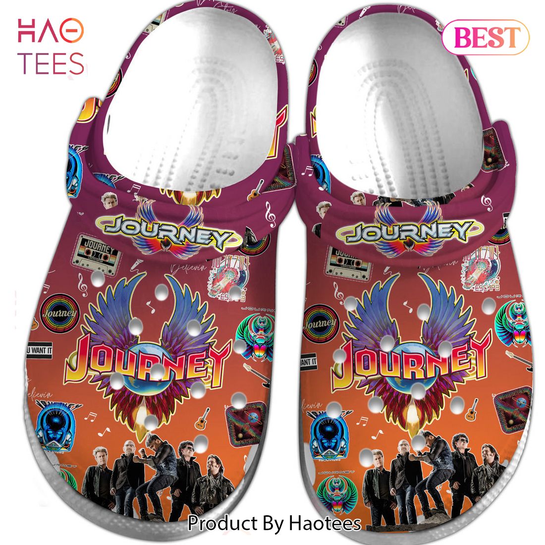 Jouney Music Crocs Crocband Clogs Shoes Comfortable For Men Women and Kids Exclusive Jouney Music Crocs Crocband Clogs Shoes Comfortable For Men Women and Kids Exclusive