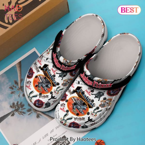 Judas Priest Music Crocs Crocband Clogs Shoes Comfortable For Men Women and Kids