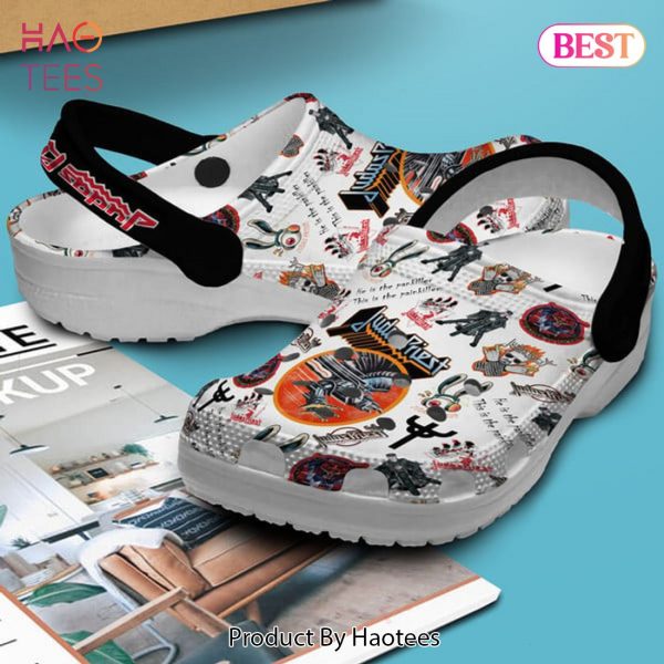 Judas Priest Music Crocs Crocband Clogs Shoes Comfortable For Men Women and Kids