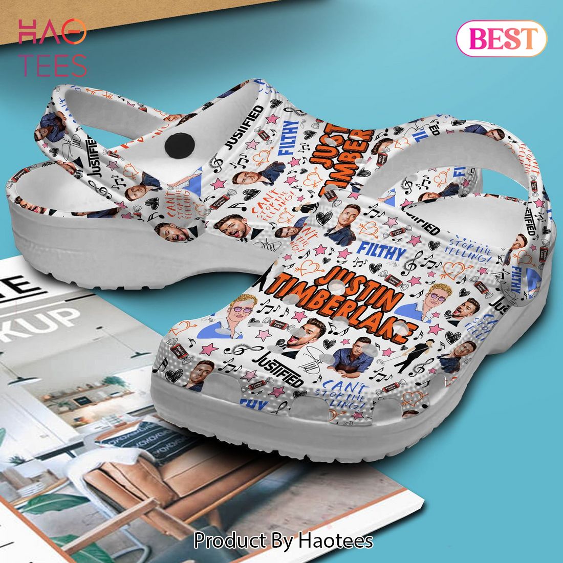 Justin Timberlake Music Crocs Crocband Clogs Shoes Comfortable For Men Women and Kids Justin Timberlake Music Crocs Crocband Clogs Shoes Comfortable For Men Women and Kids