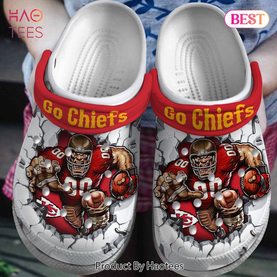Kansas City Chiefs Mahomes NFL Sport Crocs Crocband Clogs Shoes Comfortable For Men Women and Kids Kansas City Chiefs Mahomes NFL Sport Crocs Crocband Clogs Shoes Comfortable For Men Women and Kids