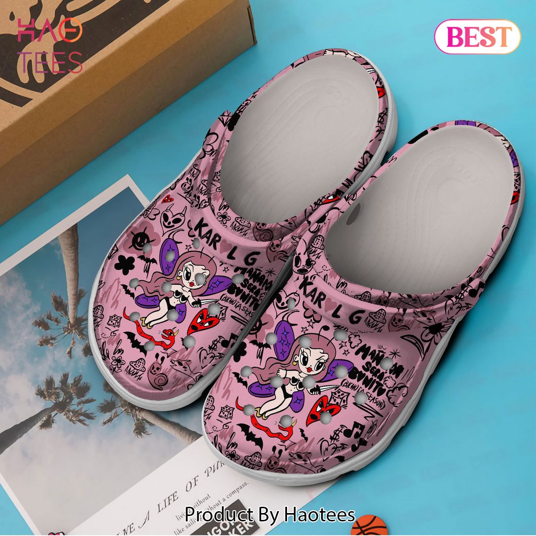 Karol G Music Crocs Crocband Clogs Shoes Comfortable For Men Women and Kids Exclusive Karol G Music Crocs Crocband Clogs Shoes Comfortable For Men Women and Kids Exclusive