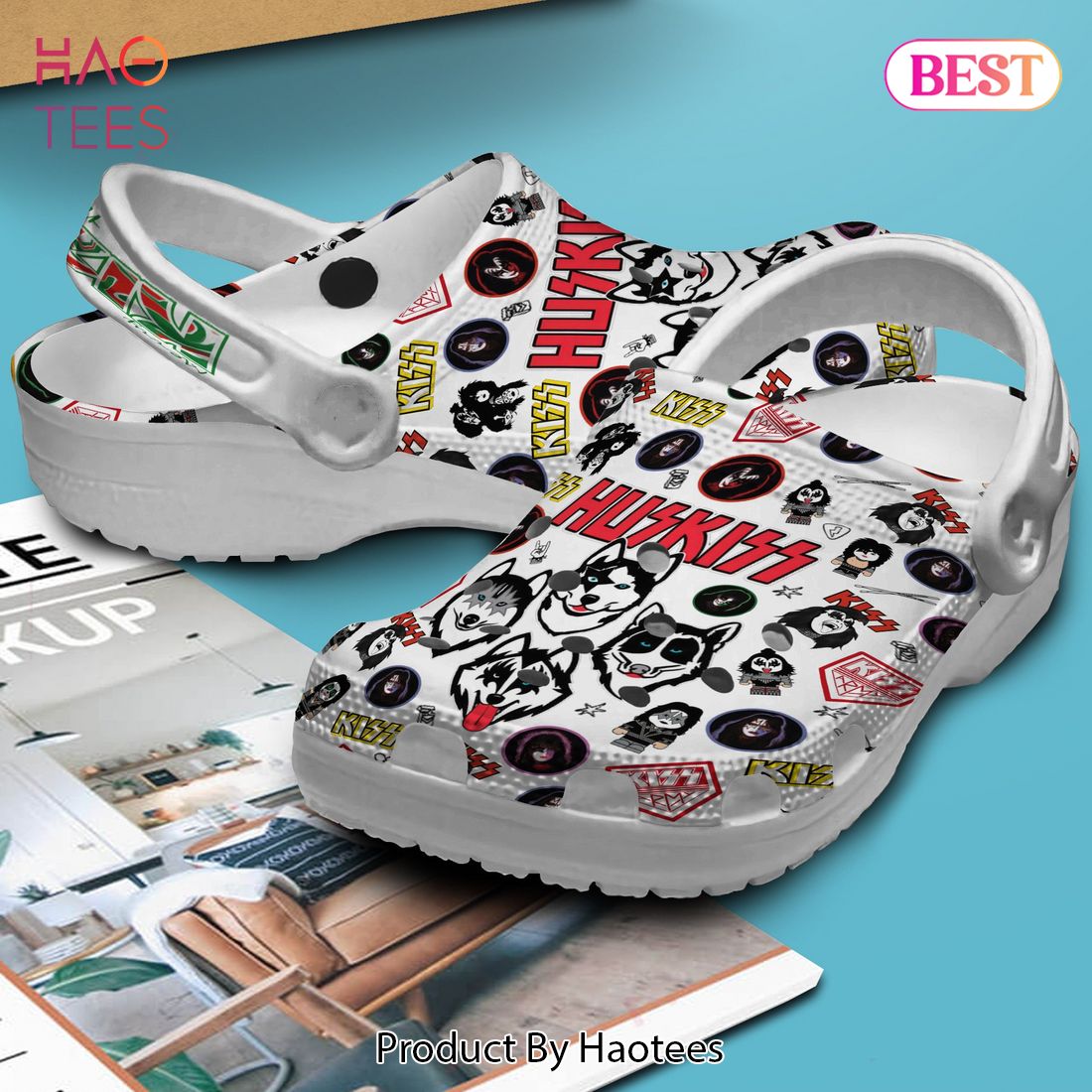 Kiss Rock Band Music Crocs Crocband Clogs Shoes Comfortable For Men Women and Kids Kiss Rock Band Music Crocs Crocband Clogs Shoes Comfortable For Men Women and Kids