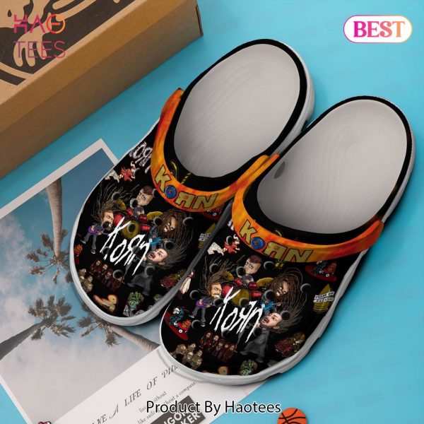 Korn Music Crocs Crocband Clogs Shoes Comfortable For Men Women and Kids