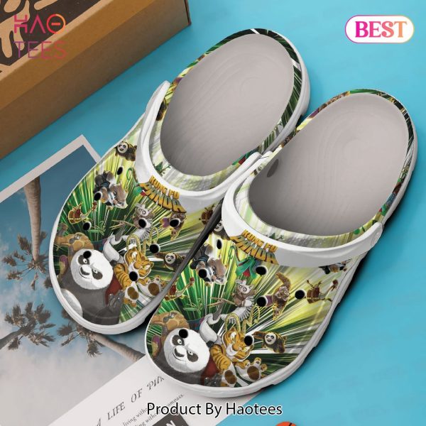 Kung Fu Panda 4 Movie Crocs Crocband Clogs Shoes Comfortable For Men Women and Kids