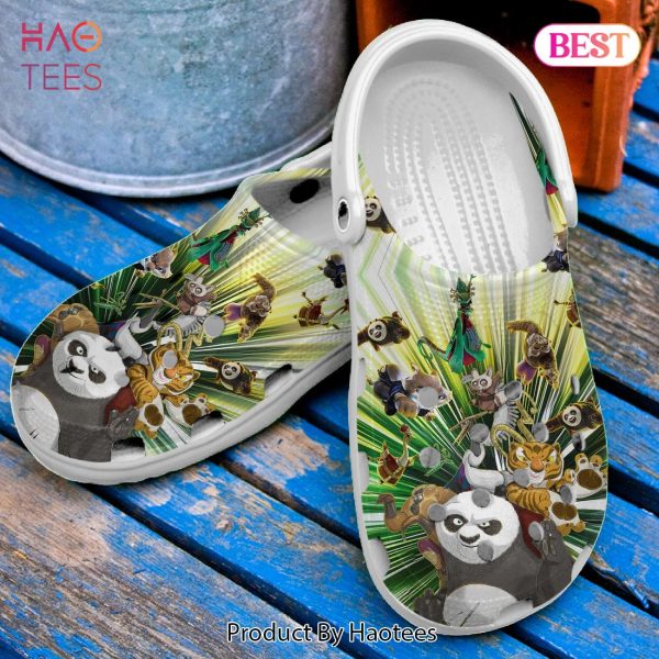 Kung Fu Panda 4 Movie Crocs Crocband Clogs Shoes Comfortable For Men Women and Kids