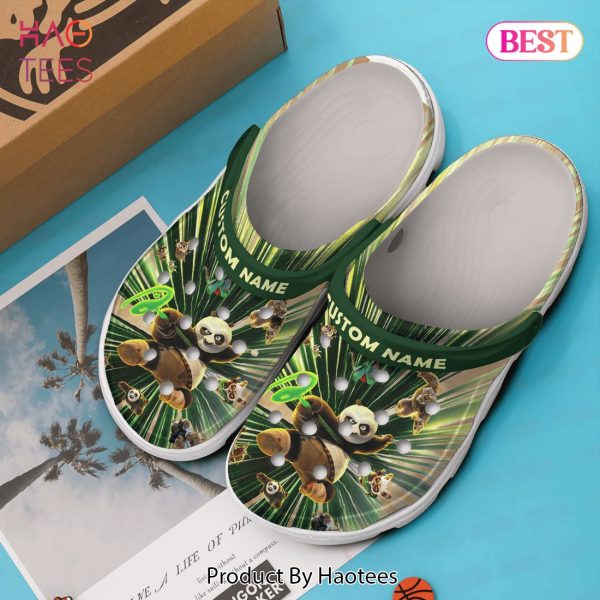 Kung Fu Panda Movie Crocs Crocband Clogs Shoes Comfortable For Men Women and Kids