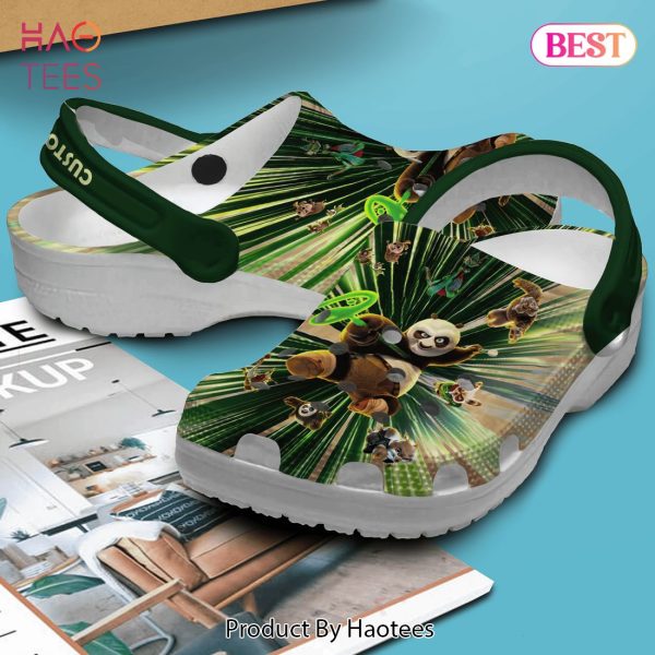 Kung Fu Panda Movie Crocs Crocband Clogs Shoes Comfortable For Men Women and Kids