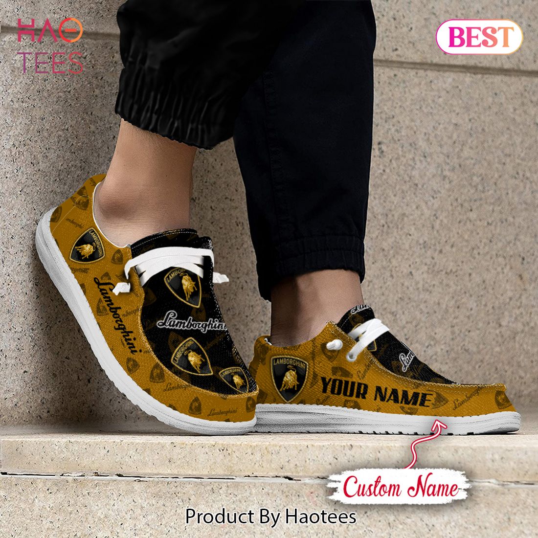 Lamborghini Custom Name Hey Dude Shoes Lamborghini Custom Name Hey Dude Shoes