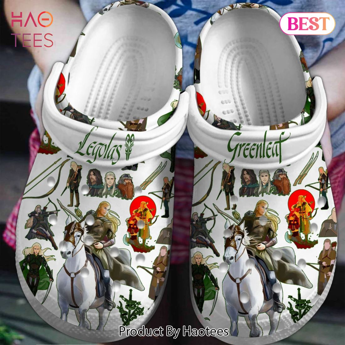 Legolas_Lord Of The Rings Movie Crocs Crocband Clogs Shoes Comfortable For Men Women and Kids Exclusive Legolas_Lord Of The Rings Movie Crocs Crocband Clogs Shoes Comfortable For Men Women and Kids Exclusive